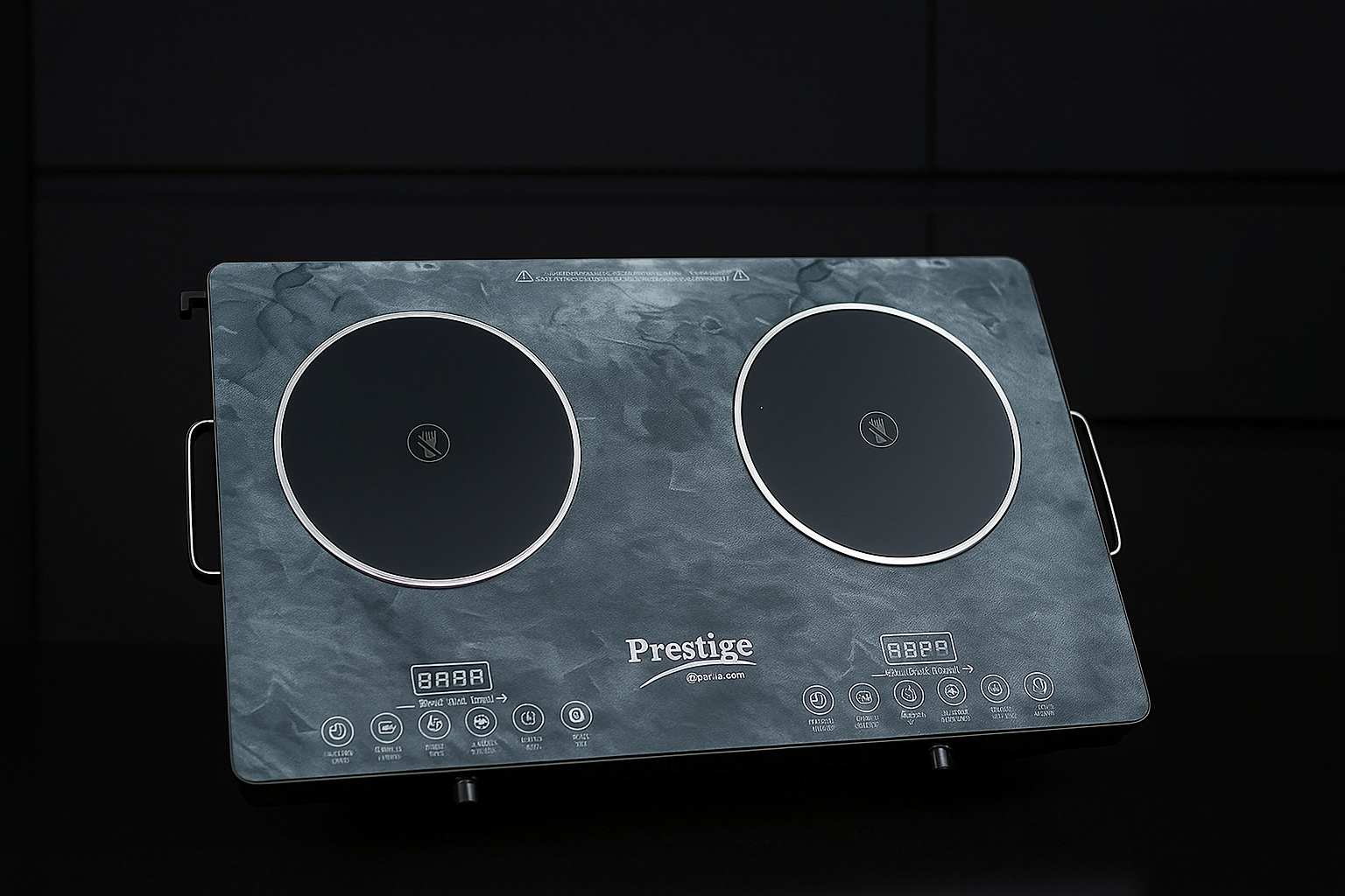 Prestige Double Infrared Cooker 4000Watt (Share Power) PIF-3800D Technology by Siemens, Germany