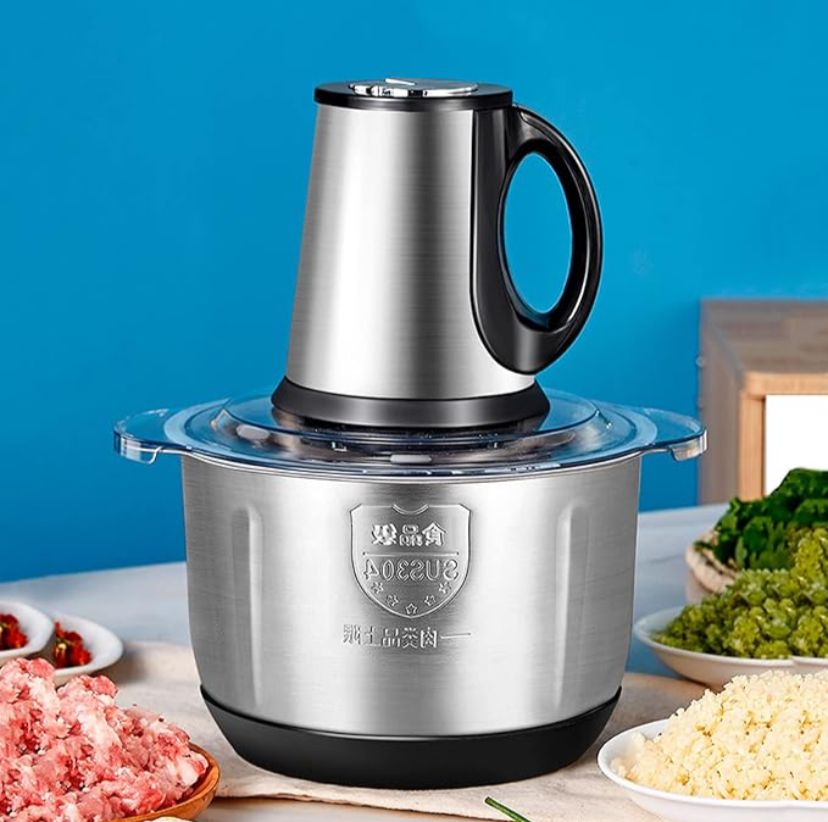 Prestige FC 1200 3‑Litre Stainless Steel Food Chopper – 1,200 Watt Powerful Kitchen Grinder