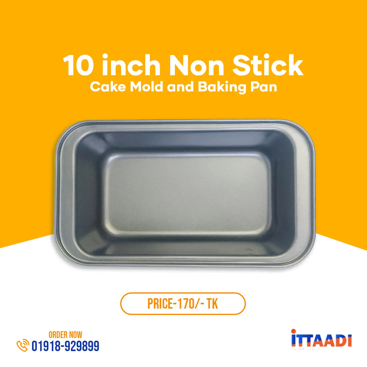 10 Inch Non-Stick Cake Mold & Baking Pan
